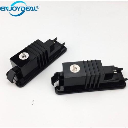 18LED Bright White License Plate Light Lamp W/Decoder for VW GOLF4 GOLF7 2012.10- Number Plate Light For Leon3 2012