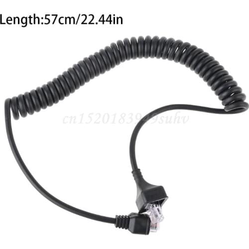 8Pin Mic Cable Microphone Cord for KMC-30 Ken-wood TK-863 TK-863G TK-868 Radio