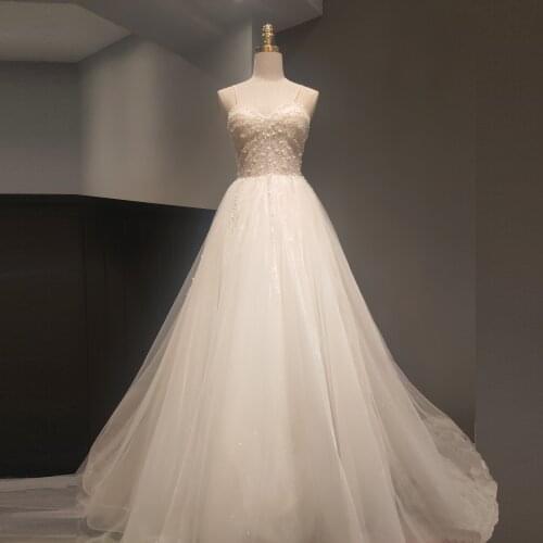 High Split Tulle White Dresses 2021 Formal wedding Party Gown Sweetheart A-Line evening Dress Luscious Delia