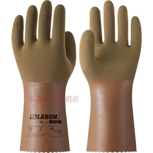 Household gloves wear-resistant oil-resistant anti-skid