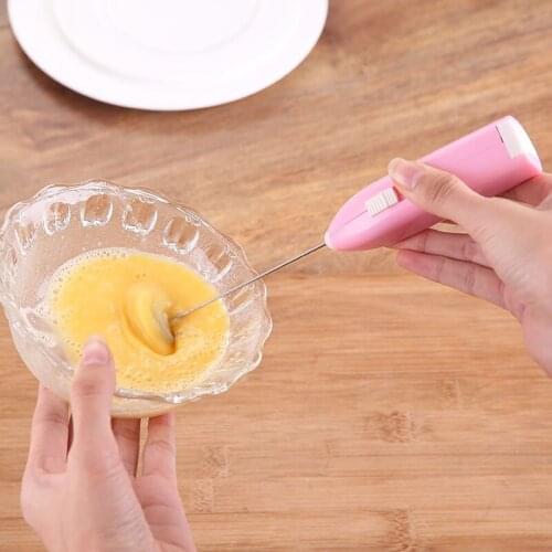Electric Egg Beater Milk Whisk Whisk Kitchen Foaming Drink Mixer Blender Coffee Cappuccino Cream Foam Mixing Mini Portable Blend