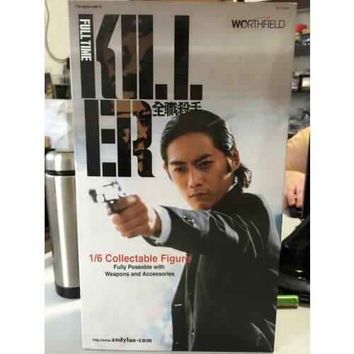 WORTHFIELD KILLER FULL TIME 1/6 Collectable Figure Fully Poseable with Weapons and Accessories 12'' action figure
