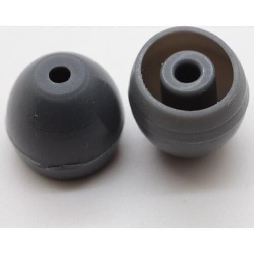 Poyatu M Size Grey Eartips for Shure Se215 SE535 SE315 SE115 SE210 SE530 E3g E4c E4g E5c Westone In-Ear Headphones Earbuds