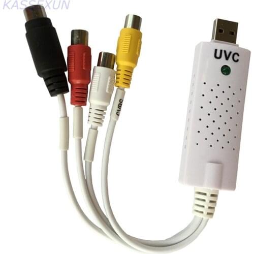 2017 new USB Video Capture card UVC product, RCA to USB converter for Windows, MAC, Linux OS, Free shipping