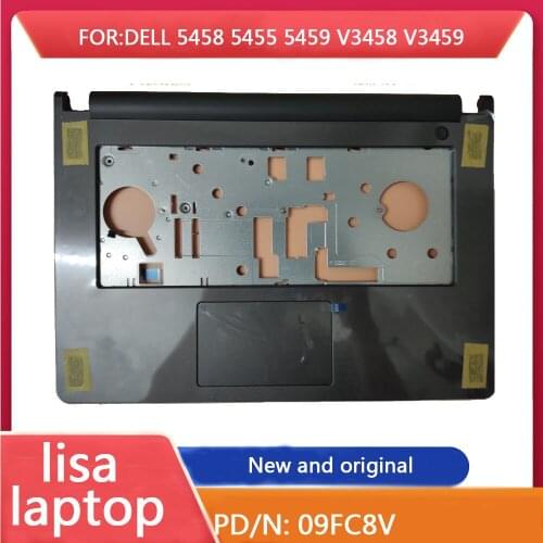 New for Dell Inspiron 14u 14 5458 5455 5459 Vostro 14 3458 V3458 palmrest upper cover keyboard bezel Touhpad 09FC8V 9FC8V