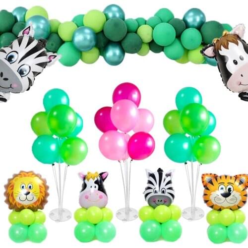 Balloons Stand For Table Centerpiece Wedding Balloons Holder Column Confetti Balloon Stick Birthday Party Decoration Supplies