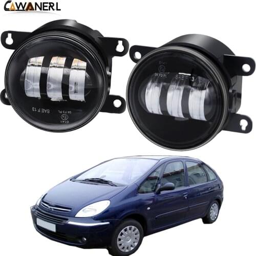 Fog Light Assembly Car Front Bumper LED Fog Lamp Daytime Running Light H11 12V For Citroen Xsara Picasso MPV N68 1999-2015