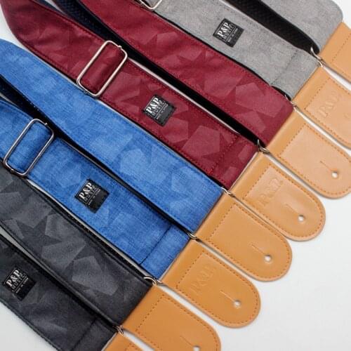 Breathable Dive Cotton Plus Soft ThickerGuitar Strap Electric Guitar Acoustic Guitar Folk Guitar Bass Strap