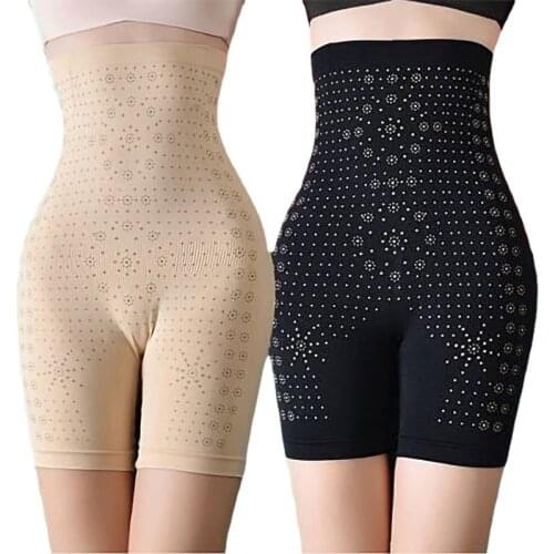ATOXY Ladies Corset and Abdomen Panties High Waist Strong Slimming Sculpting Buttocks Summer Leggings Waist Trainer Body Shaper