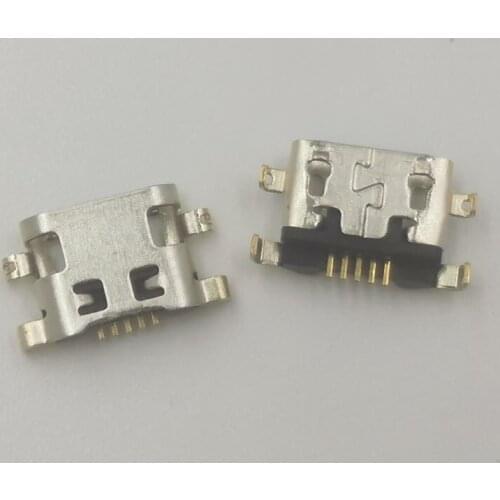10Pcs USB Charger Charging Port Plug Dock Connector For Alcatel One Touch Idol Mini 6012 A5 5085 OT 5015 Pop 4 Plus 3 5056 Jack