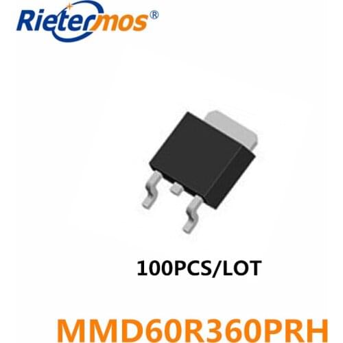 100PCS MMD60R360P 60R360P MMD60R360PRH TO-252 N-CHANNEL HIGH QUALITY