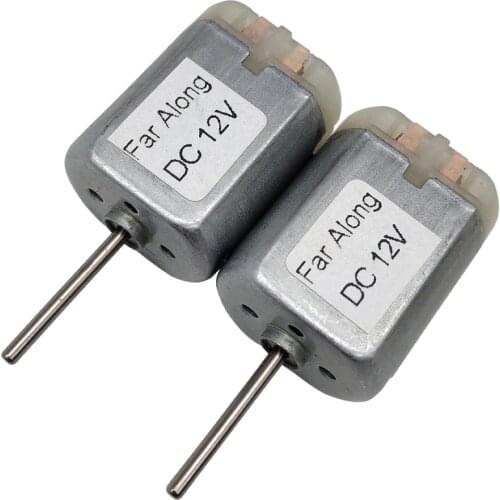 12V Micro DC High Speed Motor 11800RPM Use For Car Door Lock Electric Motor And Rear View Mirror 12 Volt Motors Or DIY Toys etc