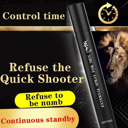 5ml Penile Erection Spray Long Lasting 60 Minutes Penis Enlargement Delay Spray for Men Prevent Premature Ejaculation