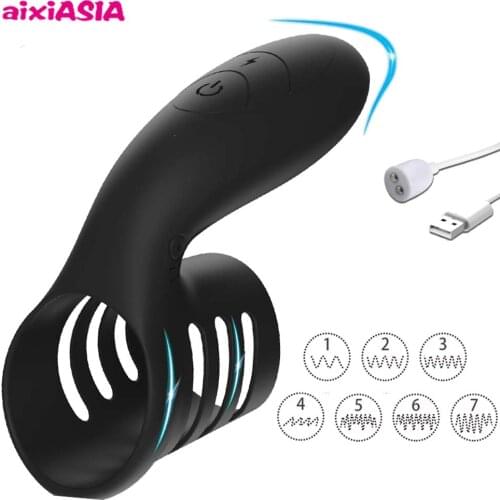 Penis Vibrating Cock Rings Clitoral G-Spot Vibrators Vibes Stimulators Sex Toys For Women Couples Delayed Ejaculation Anal Plug