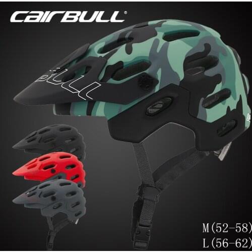 CAIRBULL Mountain Bike Rally Sprint Sports Cycling Helmet XC/AM Jungle Cycling Cycling Helmet Hard Hat Male and Female General