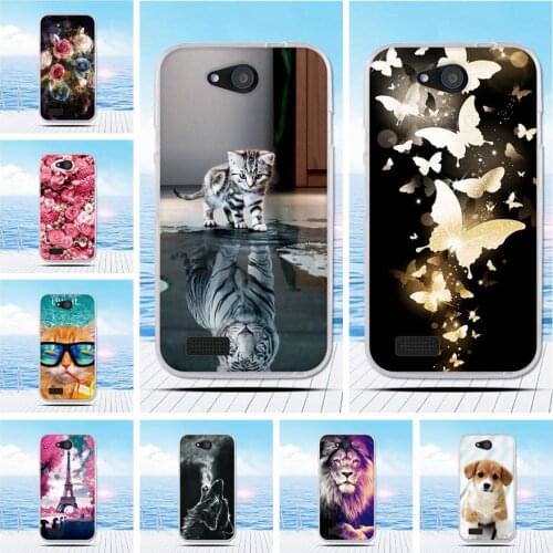 Case For ZTE Q Lux Blade 4G New Cover Soft Silicone Fundas Coque For ZTE Blade Q Lux 4G 3G A430 Phone Cases Bag Shell Capa