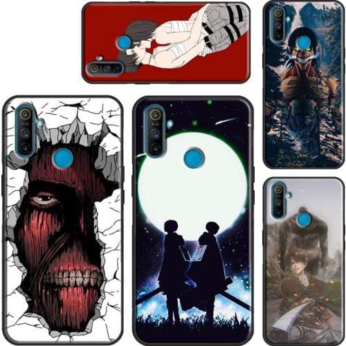 Anime Attack On Titan Case For Realme 7 6 Pro GT Neo C11 C3 Q3 8 Pro Back Cover For OnePlus 9 Pro Nord 7T 8T