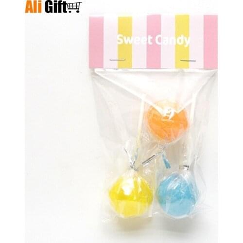 Childrens Birthday Candles Candy Candles Creative Festival Products Lollipop Baking Cake Decoration Candles Accessories Gifts