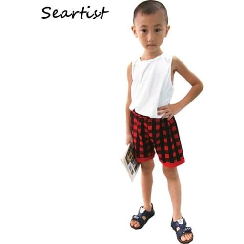 Seartist Kids Clothes Set Baby Boys Girls Summer Shorts Set Kids Clothing Set 2Pcs T-shirt+Shorts Baby Boy Girl Clothes Bebes 48