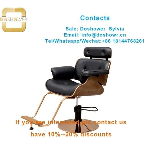 Doshower DS-T101 barber chairs hair wash chair with salon chair barber chair hydraulic for barber chairs men heavy duty