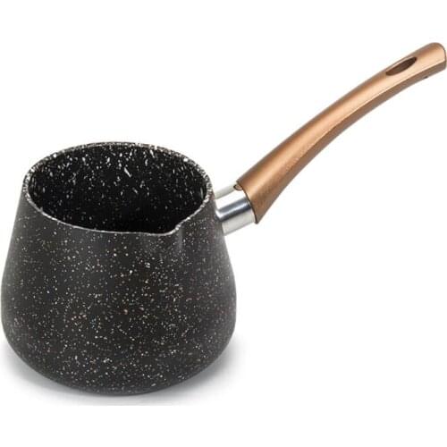 Matte Black Granite Big Coffee Pot