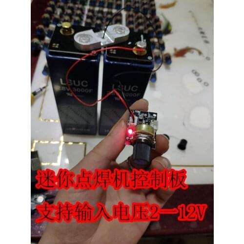 Mini Energy Storage Spot Welder Control Board Spot Welder Kit Farah Capacitor Spot Welder Butt Welder