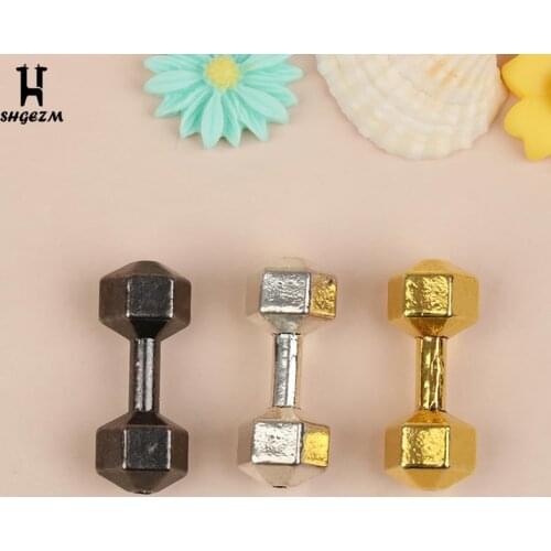 Scene Mini Model Doll House Mini Dumbbell Model 1:12 Dollhouse Miniature Dumbbell Weightlifting Accessories
