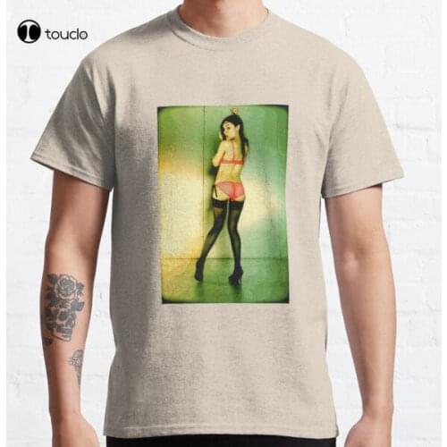 Sasha Grey Drawing Classic T-Shirt Tee Shirt