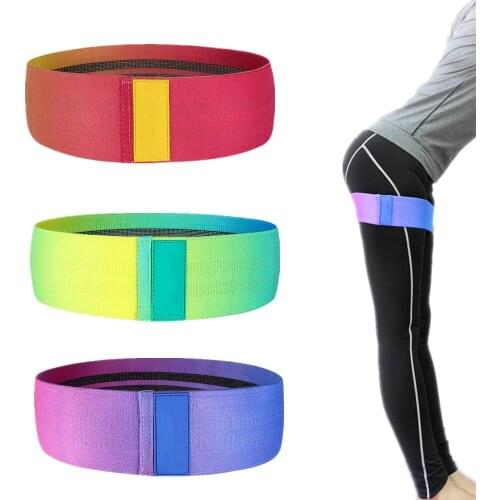 FIRECLUB Yoga Stretch Band Sports Elastic Hip Trainer Indoor Home Training Hip Loop Squat Belt