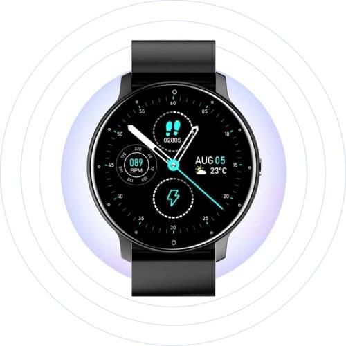 2021 New ZL02 Smart Watch Full Screen Sport Fitness Watch IP67 Waterproof Multifunctional Watch For Android ios smart watch