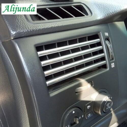 3m 6mm U-style air conditioner outlet ventilation grille chrome trim for Volvo S40 S60 S80 XC60 Cadillac XTS SRX Land Rover