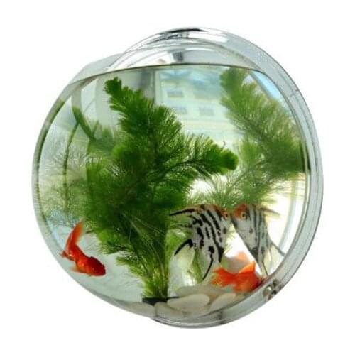 High Quality Acrylic Fish Bowl Wall Mount Fish Tank Aquarium Tank for Aquatic Pet Supplies Products Aquaculture Cup