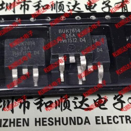 10pcs/lot BUK7614-55A New Spot TO-263 55V 73A
