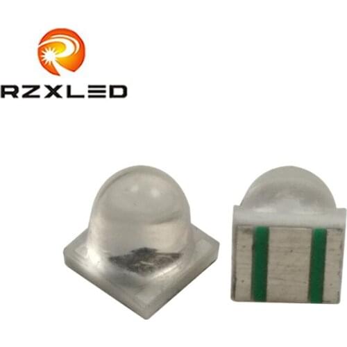 50PCS/Lot Dome Narrow 30 Viewing Angle Infrared LED 3W 845nm 850nm 855nm 3535Package IR Chip