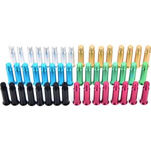 8PCS Roller Skates Parts Axle Male And Female Screws For Child Kid Or Adult Free Skating Inline Skates 6 Colors