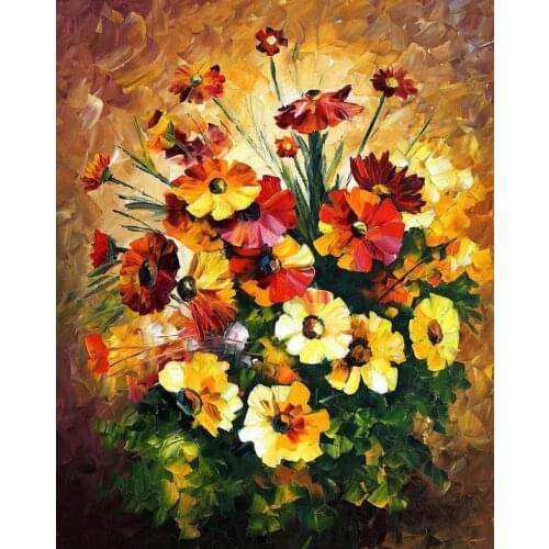 Frameless canvas painting by numbers wall decor diy picture oil painting on canvas for home decor 4050 still life