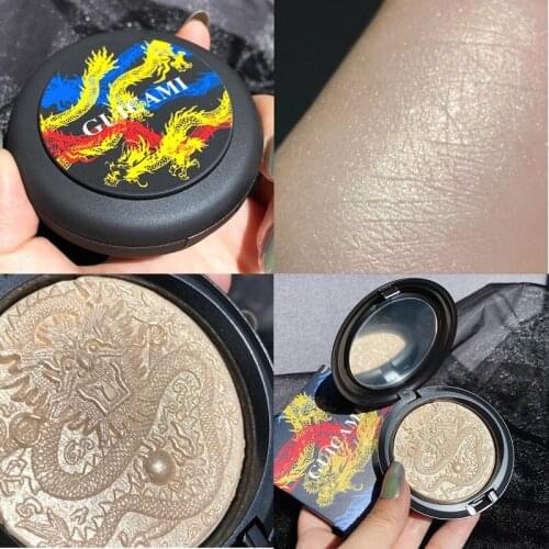 Dragon Highlighter Bronzer Palette Makeup Face Contour Shimmer Powder Body Base Illuminator Highlight Cosmetic