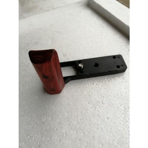 Wooden Wood Hand Grip Plate Bracket with Alum Base Plate Bracket For FUJI XT-10 XT-20 XT10 XT20