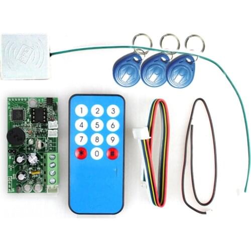Remoter program RFID EM/ID Embedded Door Access Control intercom access control DC12V Normally closed control board