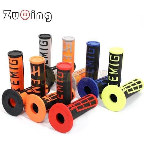 2019 Hot Selling Handle MX Grip EMIG Grip For To CRF KLX Motorcycle Dirt Pit Bike Rubber Handlebar Twist Grip For GEL GP