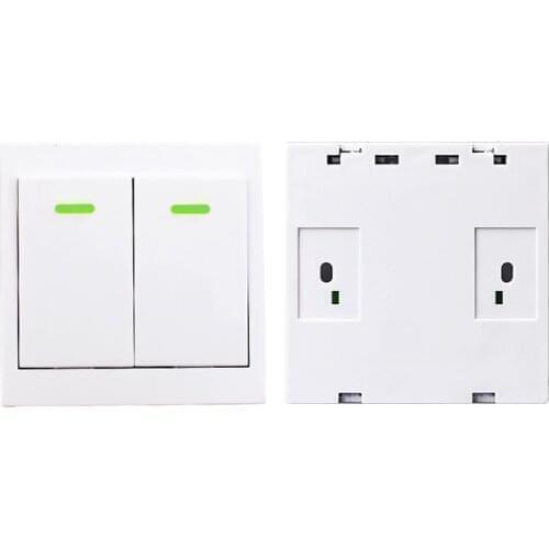 Used For EWelink Smart Home Paste 433MHz Universal Wireless Remote Control 86 Wall Panel RF Transmitter With 1 2 3 Button