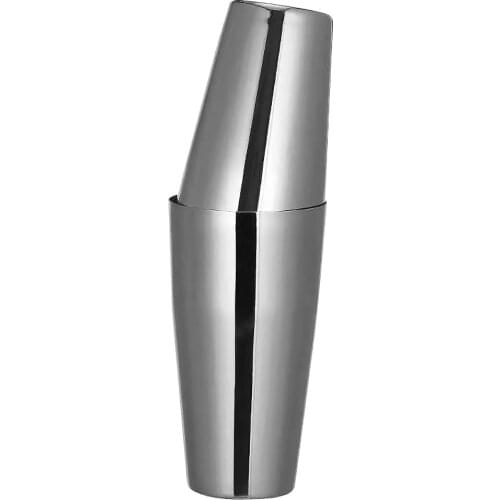 Cocktail Boston Shaker Set Stainless Steel Martini Drinks Shaker for Bar Home Bartender, Black