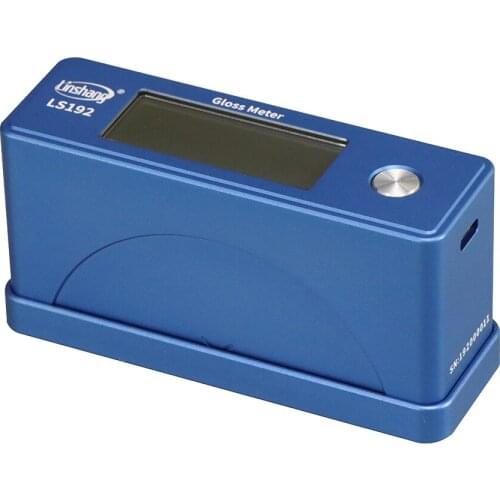 Linshang LS192 60 Degree Glossmeter LS193 Paint Gloss Meter for Ink Tiles Marble 0-1000GU