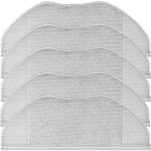 5Pcs Washable Mop Cloths for Xiaomi Mijia G1 Robotic Vacuum Cleaner MJSTG1 Replacements Parts Kits Accessories