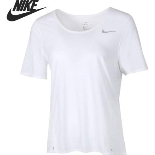 Original New Arrival NIKE AS W NK CITY SLEEK SOFT Womens T-shirts short sleeve Sportswear