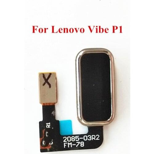 New Sensor Home Button Fingerprint Menu Return Key Flex Cable For Lenovo Vibe P1 P1c58 P1c72