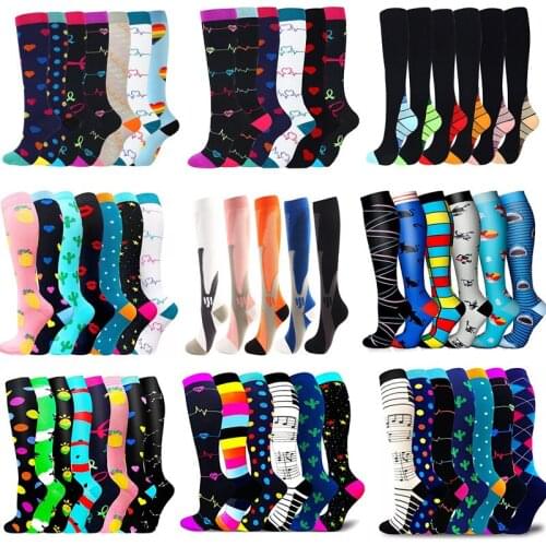 Dropship Compression Stockings Wholesales Socks Men/women For Nurses Varicose Veins Athelete Tube Football Sock Soccer Stockings