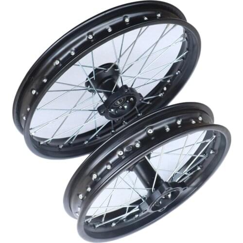 Front 1.60x17" inch Rear 1.85x14" inch aluminium Alloy Wheel Rim For 160cc 150CC Dirt Pit bike 14 17 inch wheel
