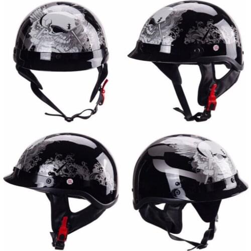 Electric Spray Halley Helmet Fashionable Mens and Womens Electric Vehicle Helmet Dot Certified New Motorcycle Helmet