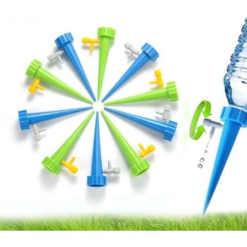 3pcs/lot Automatic Watering Device Tourist Potted Drip Drip Irrigation Device Timing Adjustment Water Seepage Device E11256